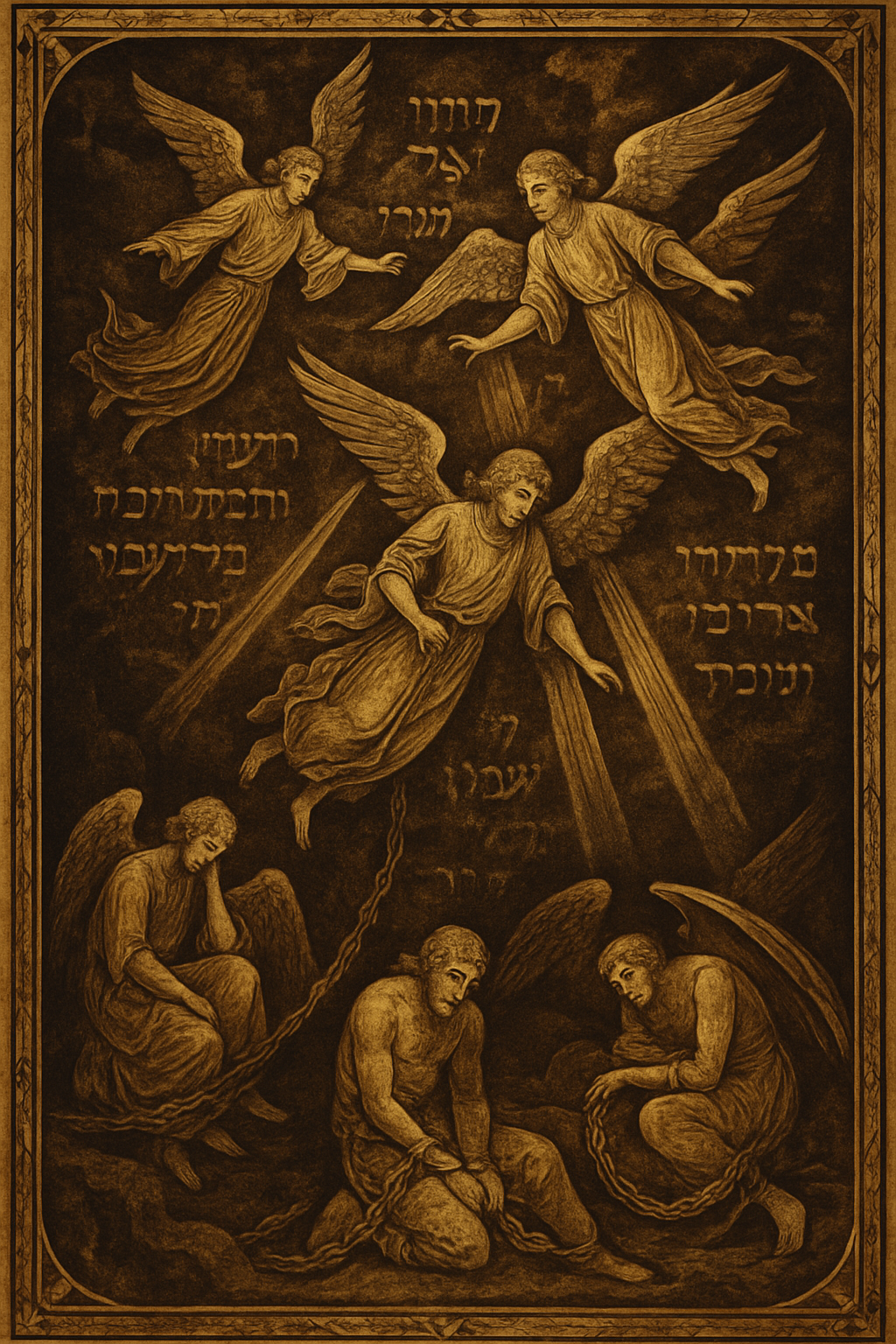 Anjos Caídos - Ilustração